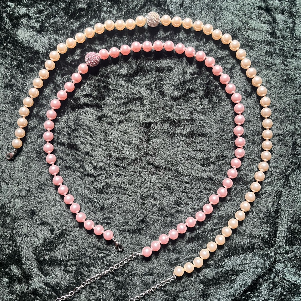 Touchstone Pearl Necklace Set
